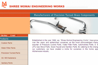 Shree Momai - Manufacturer / exporter Pressure Cooker Parts, Water Filter Parts, Automobiles Parts