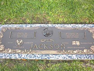 Paul K Jackson - US AF - Master Sgt WWII