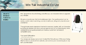 Win Tak Industrial Co. Ltd - metal pipes item, bathroom, kitchen