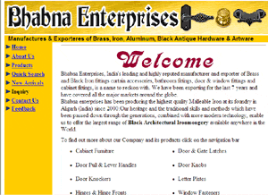 Bhabna Enterprises - Brass and Black Iron fittings curtain accessories, bathroom fittings