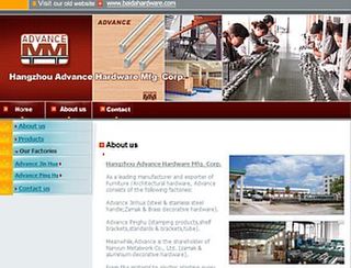 Hangzhou Advance Hardware Manufacturing. CORP